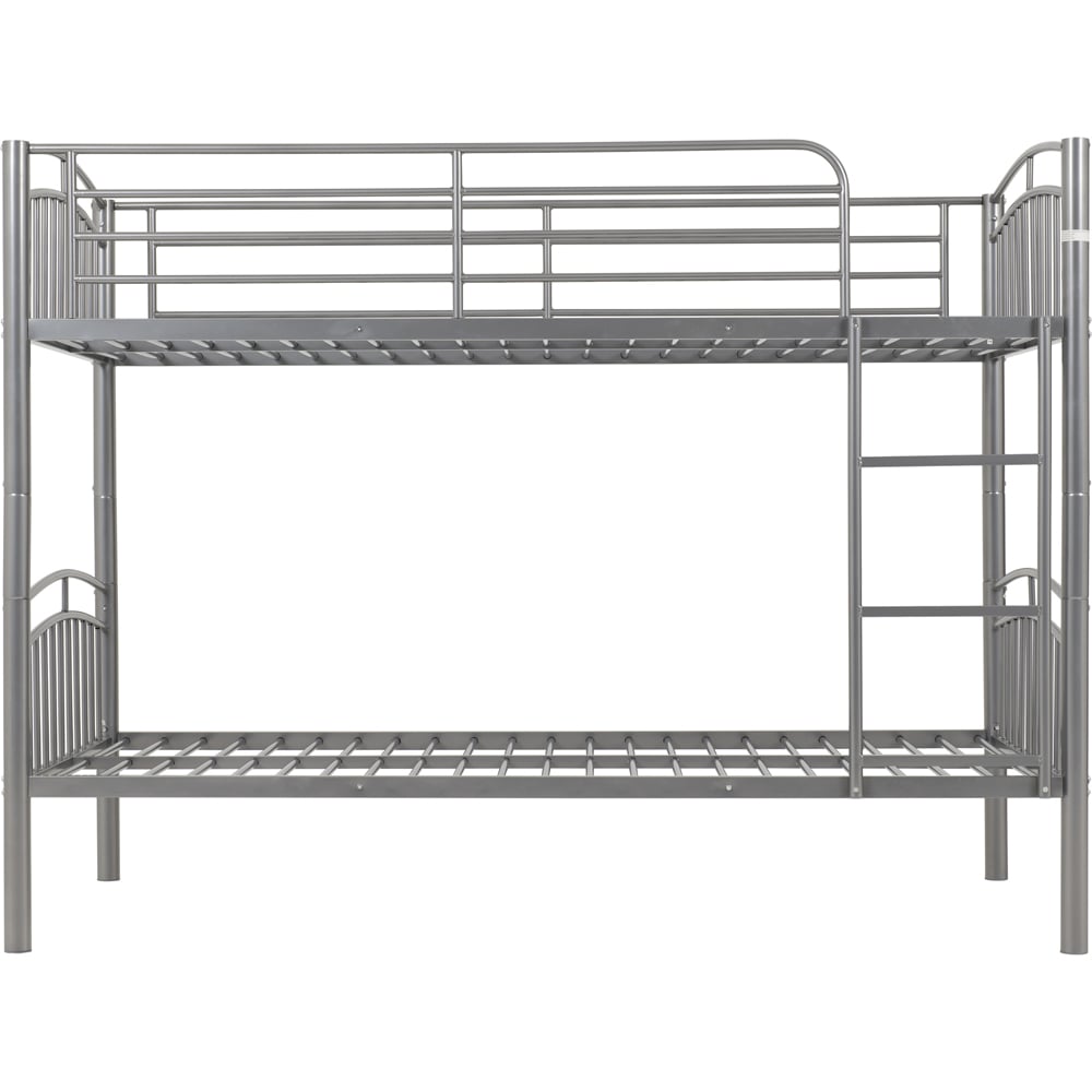 Seconique Ventura Single Sleeper Silver Bunk Bed Image 3