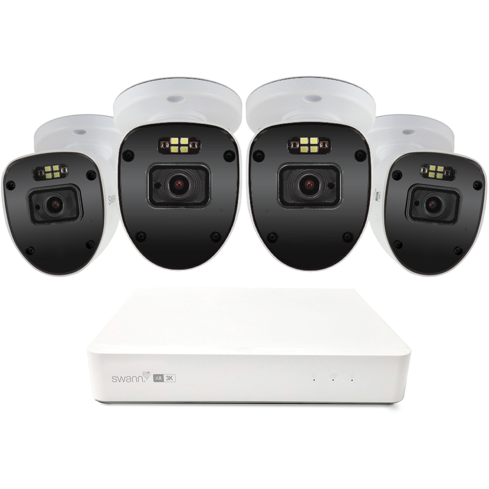 Swann AdvancedX Wired NVR CCTV 3K Bullet Camera Kit with 1TB HDD Storage Image 3