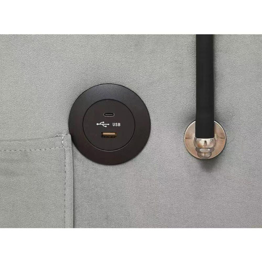 Kosy Koala Convertible Black Sofa Sleeper Chair Image 5