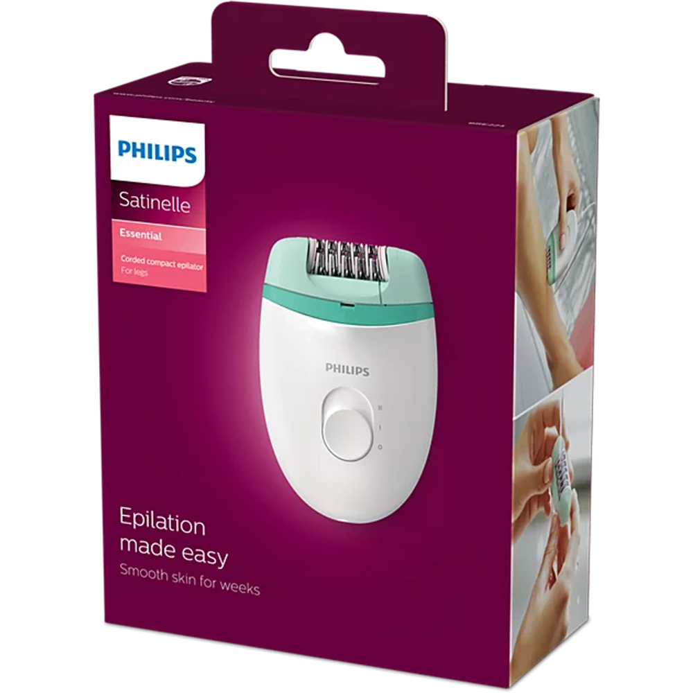 Philips BRE224/00 Satinelle Essential Corded Compact Epilator Image 7