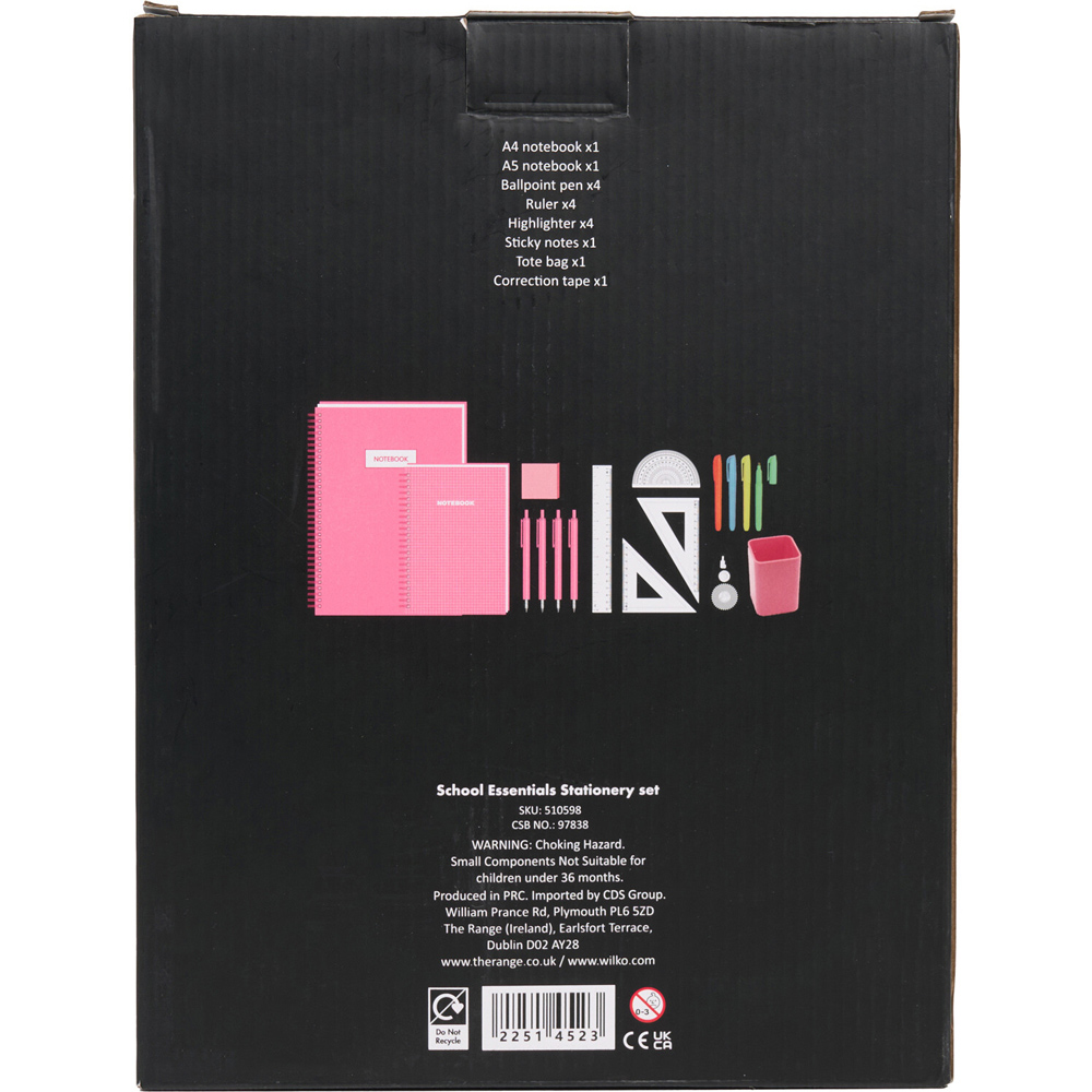 School Essentials Stationery Set Image 4