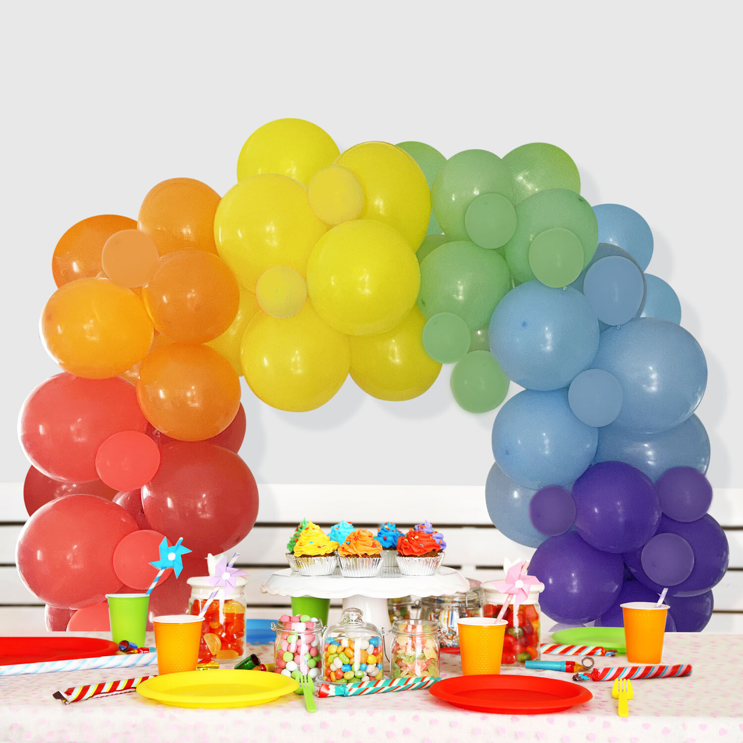 Bright Balloon Arch Kit Image 2