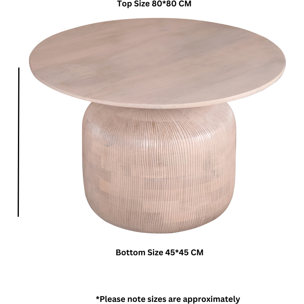 Brooklyn Valencia Cane and Mango Wood Coffee Table Image 6