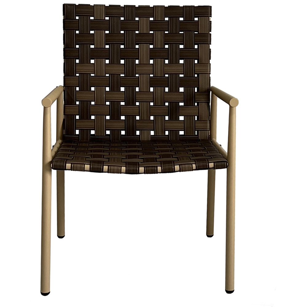 Furniture One 2 Seater Leather Effect Rattan Garden Lounge Set Image 5