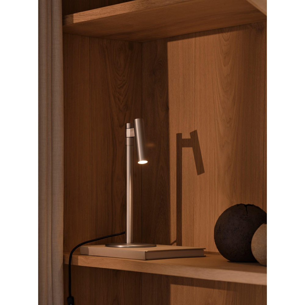 Nordlux Makoto Satin Chrome Table Lamp Image 7