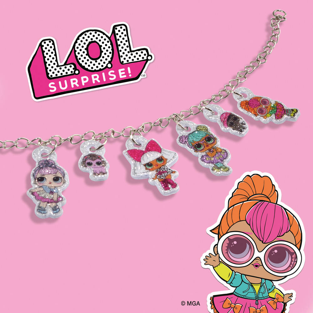 SES Creative L.O.L. Puffy Sticker Bracelets Image 4