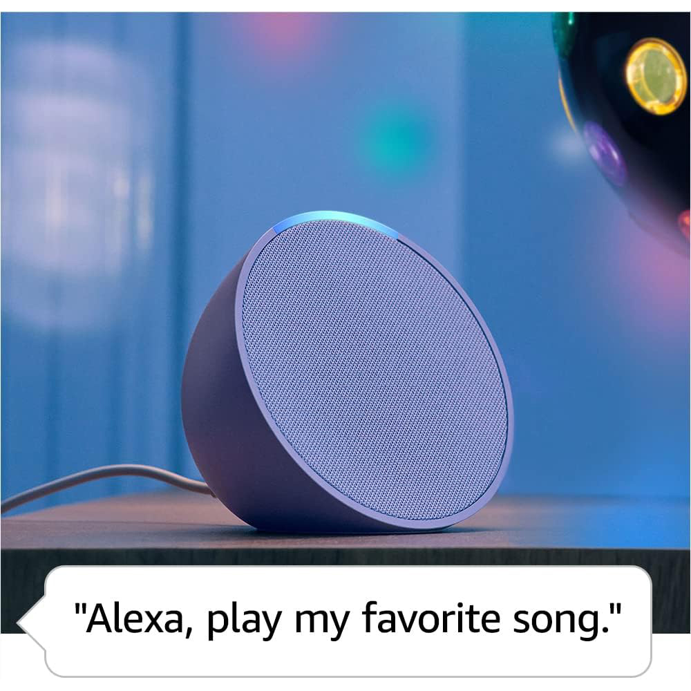 Amazon Echo Pop Smart Speaker with Alexa Purple Image 3