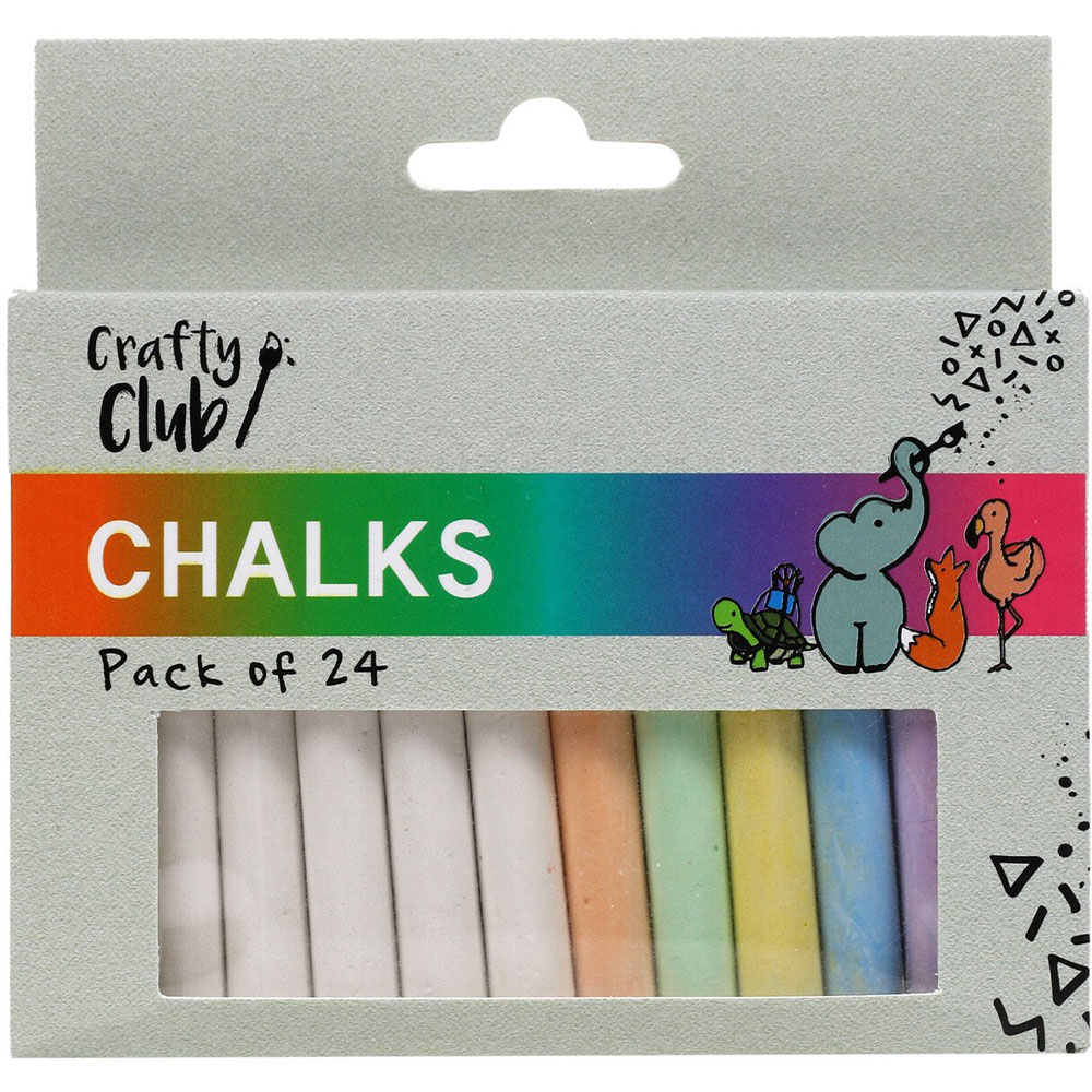 Crafty Club Pack of 24 Chalks Image