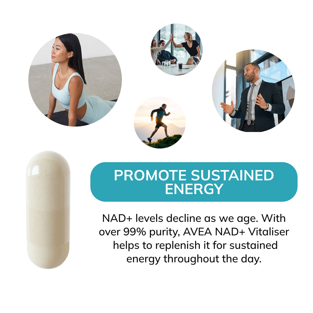 Avea NAD+ Vitaliser Supplement 30 Pack Image 5