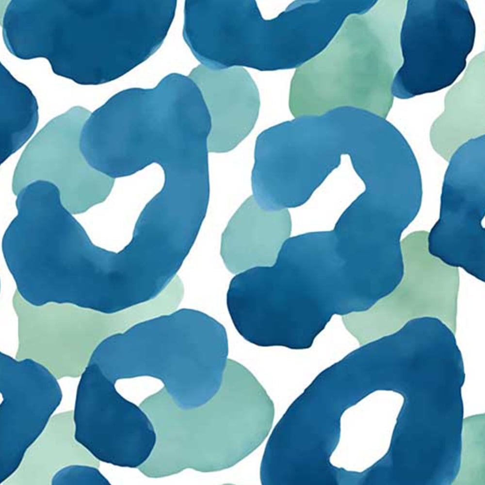 Warren Reed Designer Large Watercolour Leopard Print Suitcase Image 3