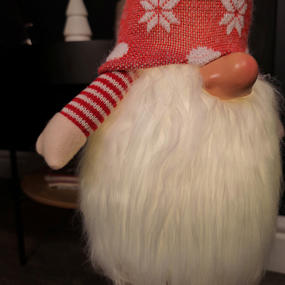 Samuel Alexander Red Standing Gonk LED Christmas Decoration 66cm Image 4