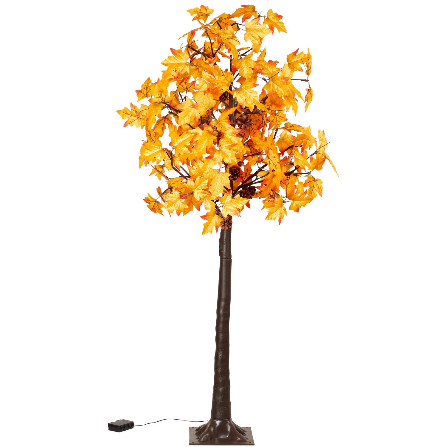 Autumnal Maple Leaf Tree - Orange Image 1