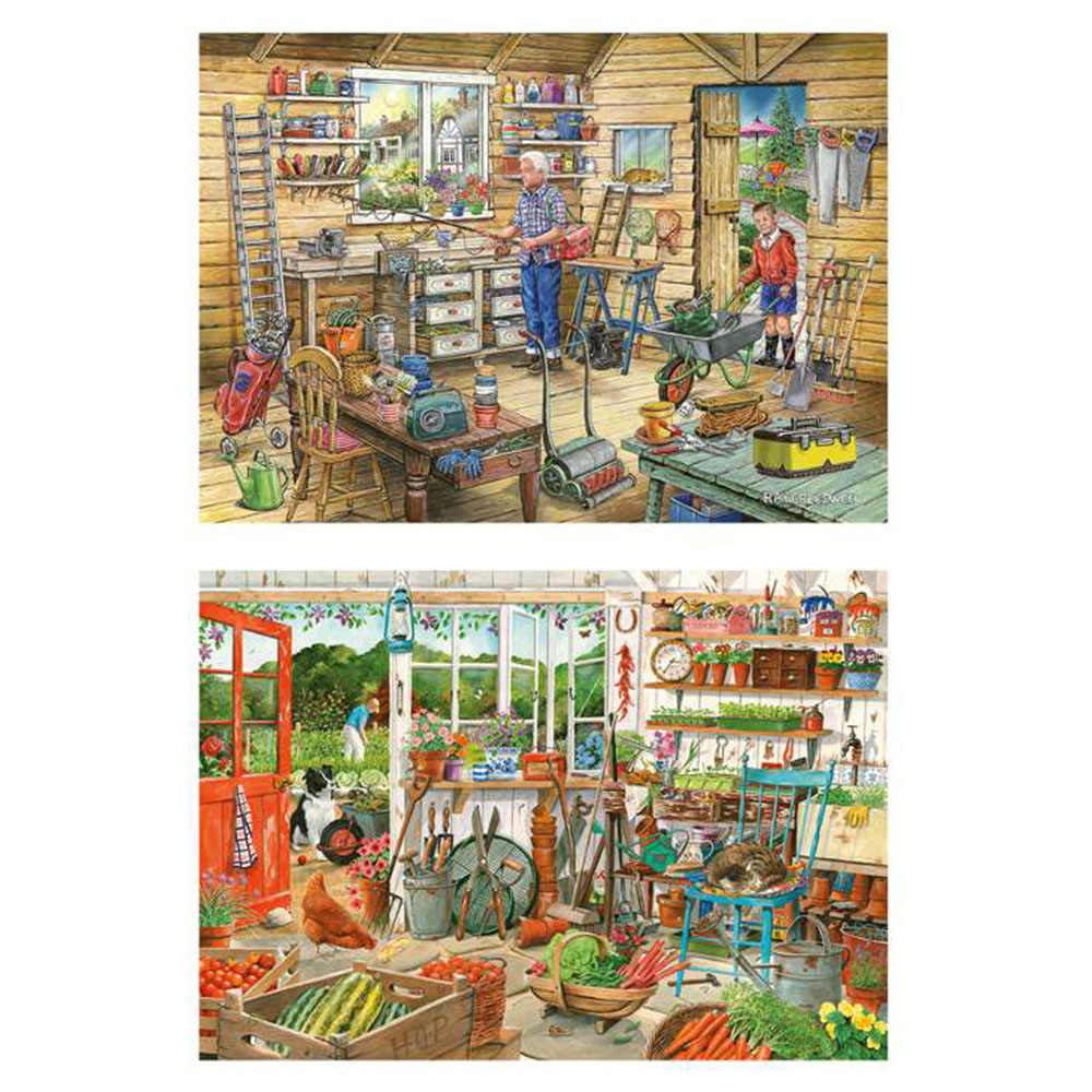 The House of Puzzles Time to Potter 500 Piece Jigsaw Puzzle Image 2