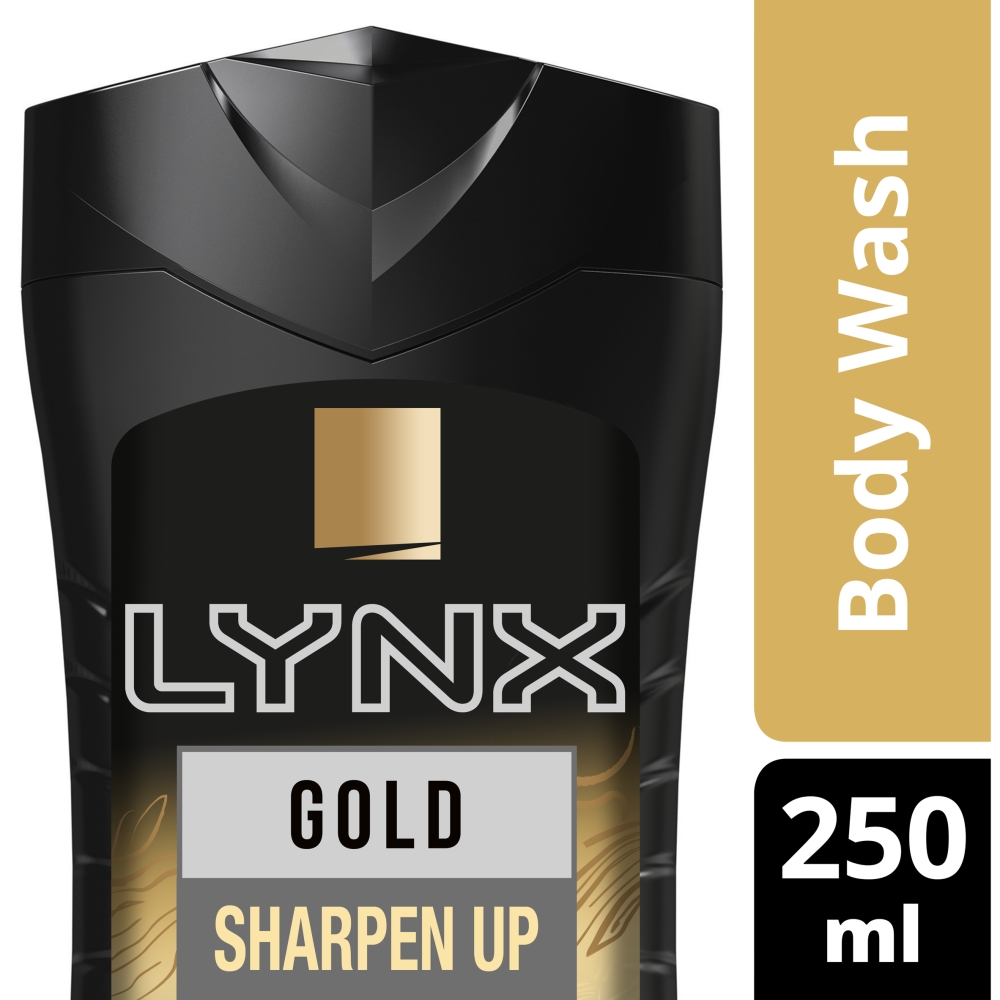 Lynx Gold Oudwood and Fresh Vanilla Scent Body Wash 250ml Wilko