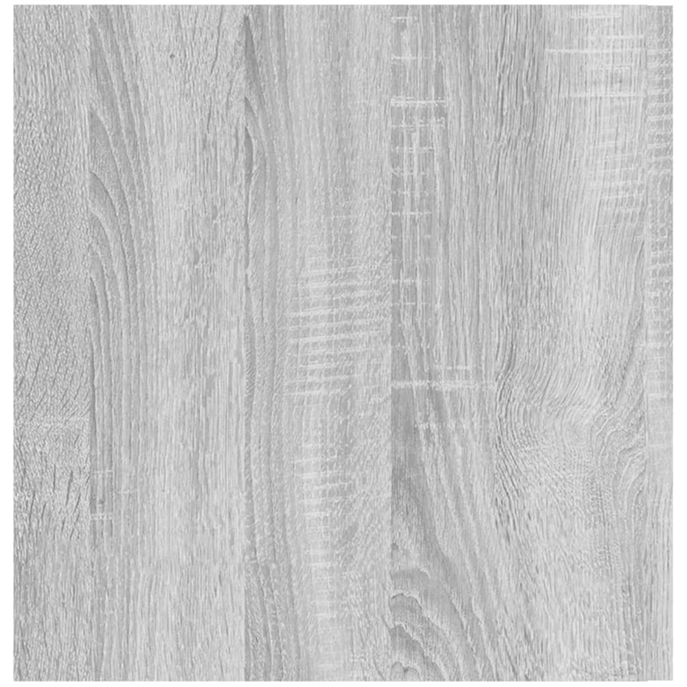 vidaXL 2 Door Grey Sonoma Wall-Mounted Cabinet Image 6