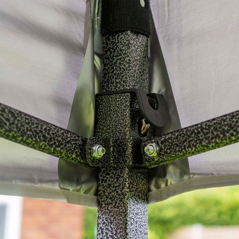 Jack Stonehouse 2 x 2m Dark Grey Pop Up Gazebo Image 4