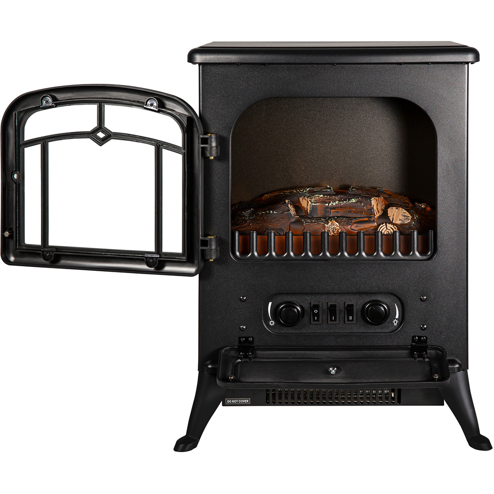 Russell Hobbs RHEFSTV1002B Black Electric Stove Fire 1850W Image 5