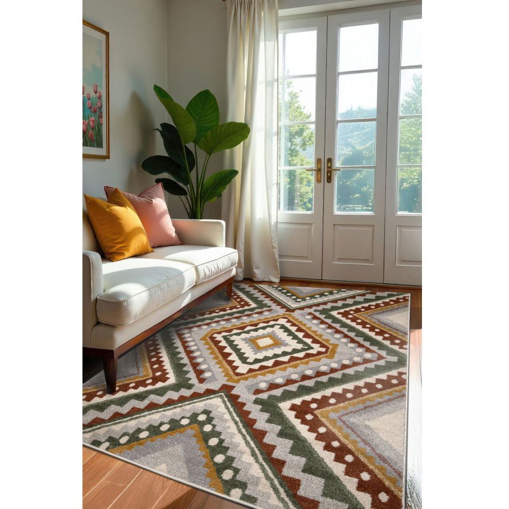 Homemaker Echo Tribal Multi Rug 160 x 230cm Image 5