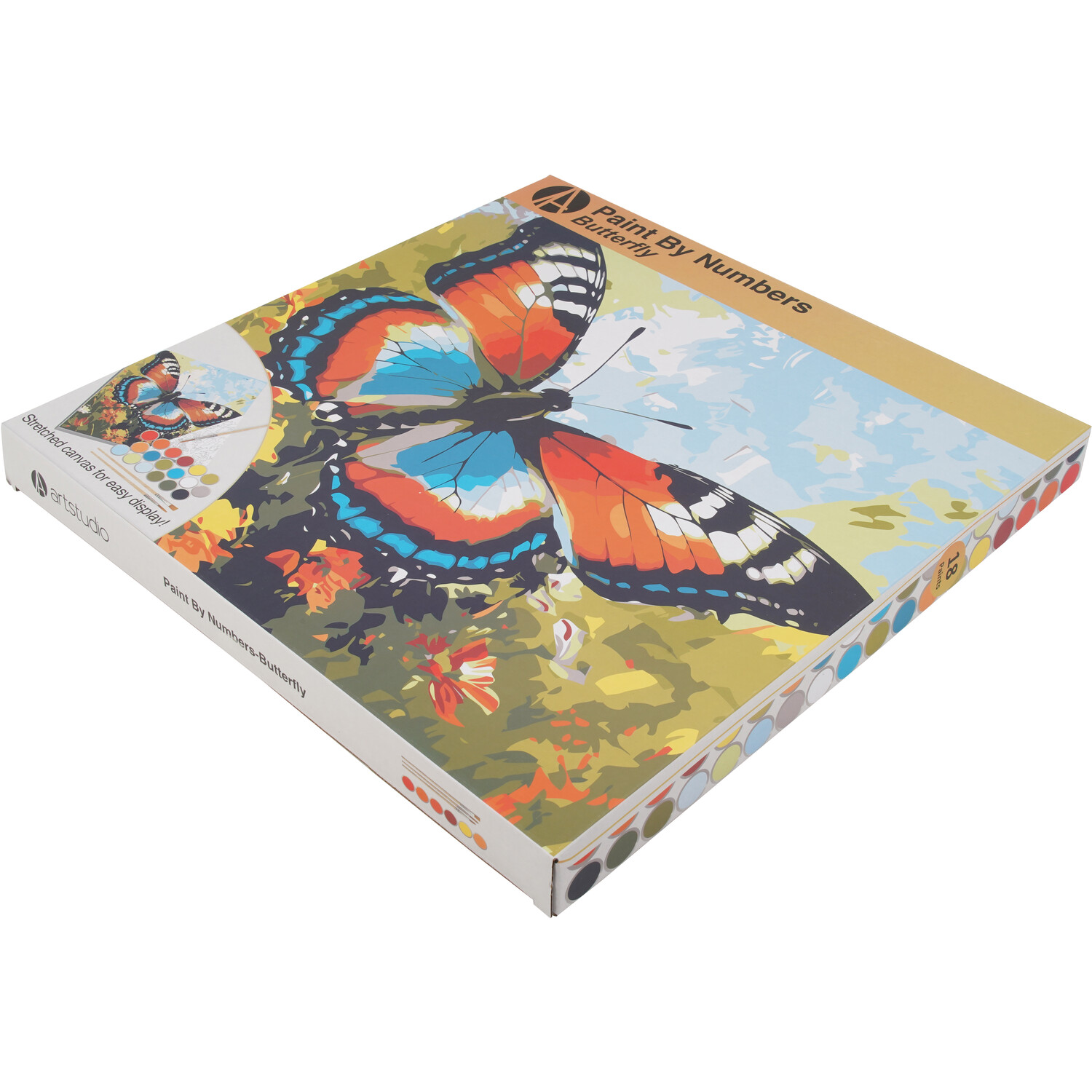 Paint By Numbers Flower or Butterfly Kit Image 4