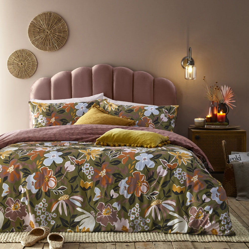 furn. Asterea Super King Multicolour Duvet Set Image 5