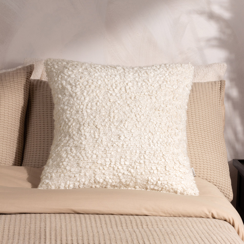 Yard Ulsmere Ecru Boucle Cushion Image 2