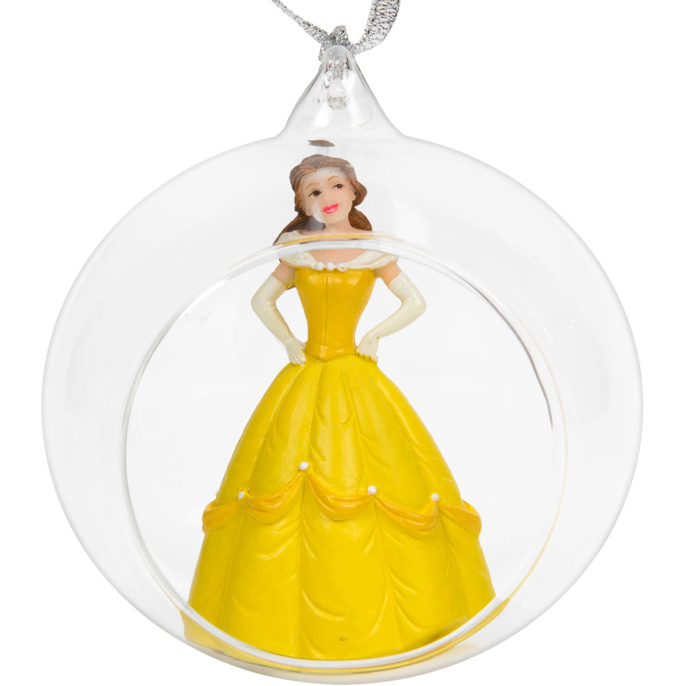 Disney Princess Belle Multicolour 3D Bauble Image 1