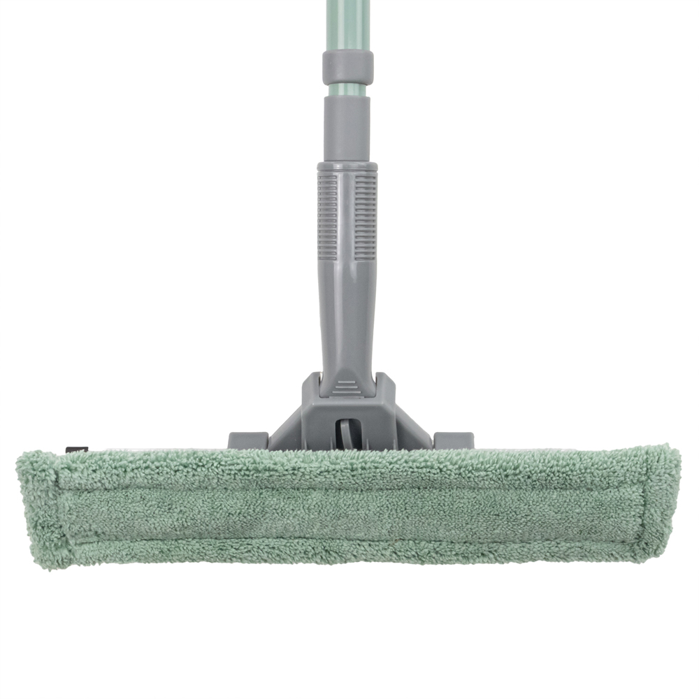 JVL Cleaning 3-in-1 Green Extendable Microfibre Window Cleaner Image 4