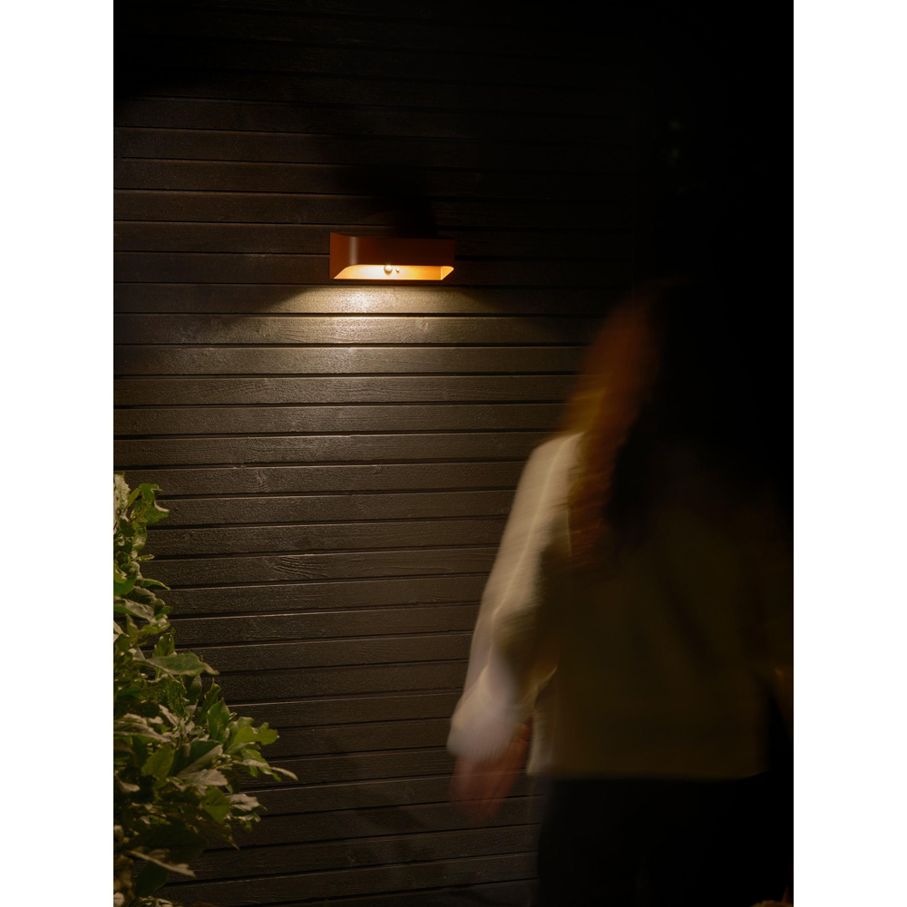 Nordlux Marcellio 400 Lumens Brown Solar LED Wall Light Image 9