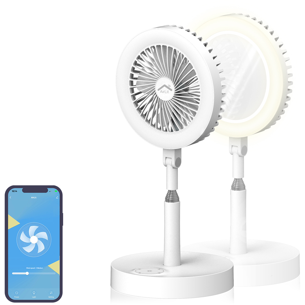 GeoSmartPro AirLit Smart Fan with Light Image 2