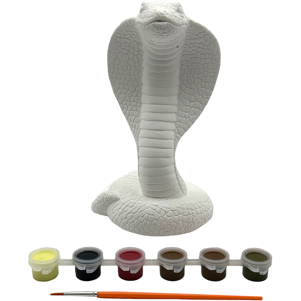 Paint Your Own Cobra Kit White Image 3