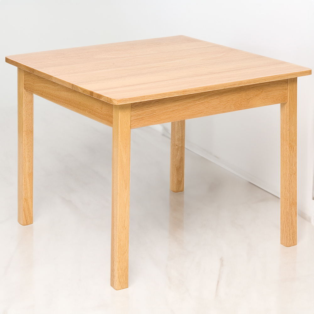 Bigjigs Toys Plain Wooden Table Image 1