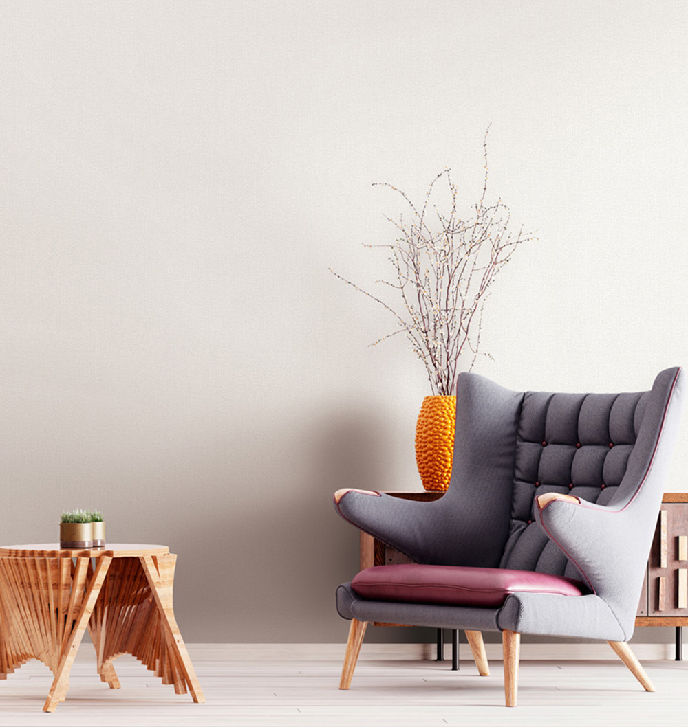 Galerie Industrial Effects Plain White Wallpaper Image 6