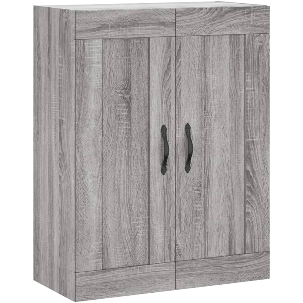 vidaXL 4 Door Grey Sonoma Highboard Image 5