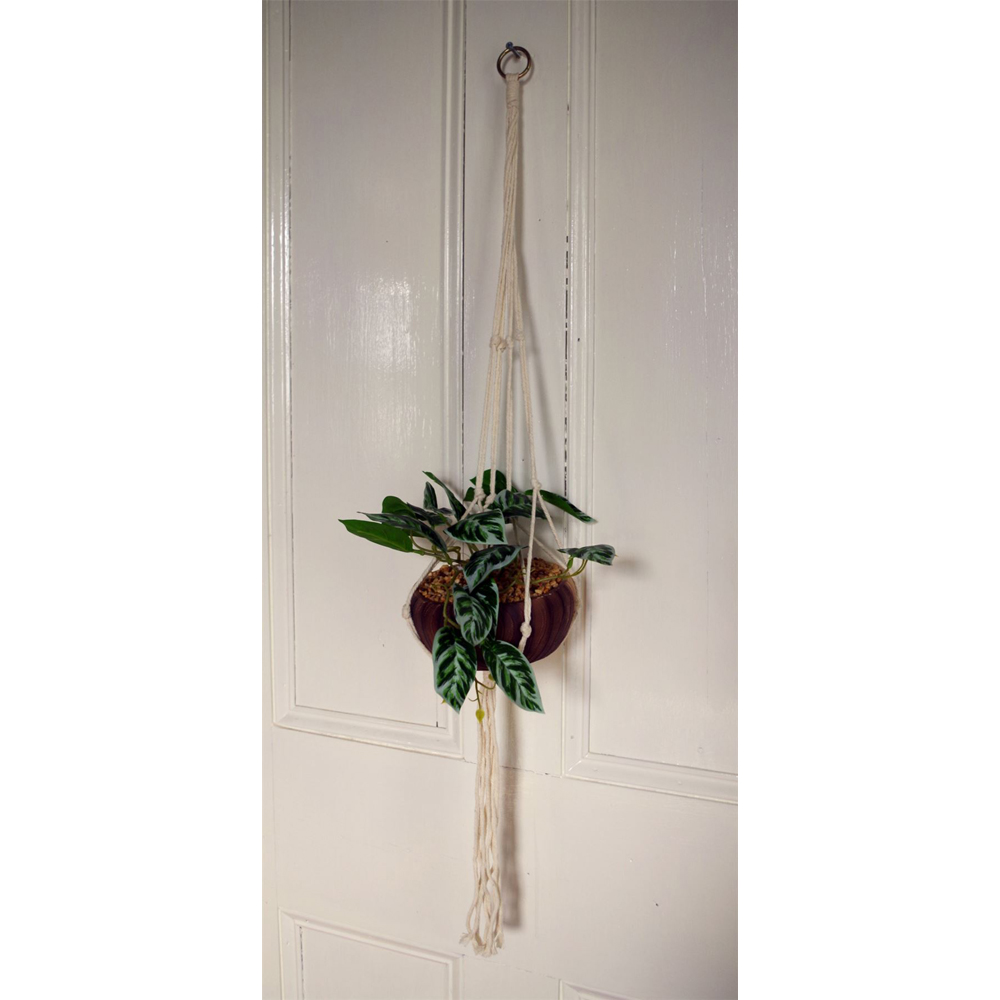Botanik Pothos Hanging Artificial Plant in Ceramic Pot 20cm Image 3