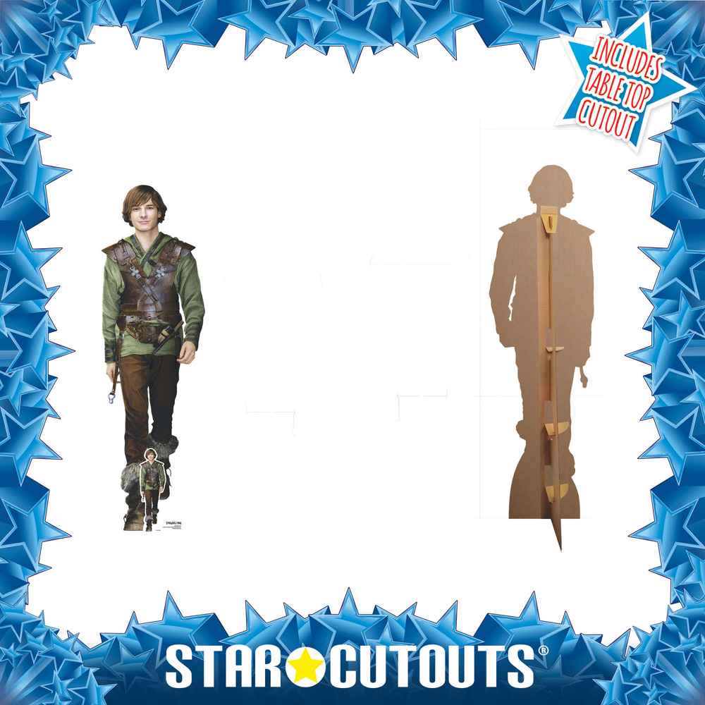 Star Cutouts Hiccup Viking Live Action Mason Thames Cutout 5.7ft Image 4