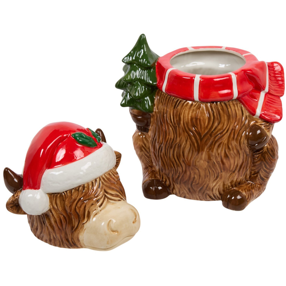 Highland Cow Cookie Jar Image 6
