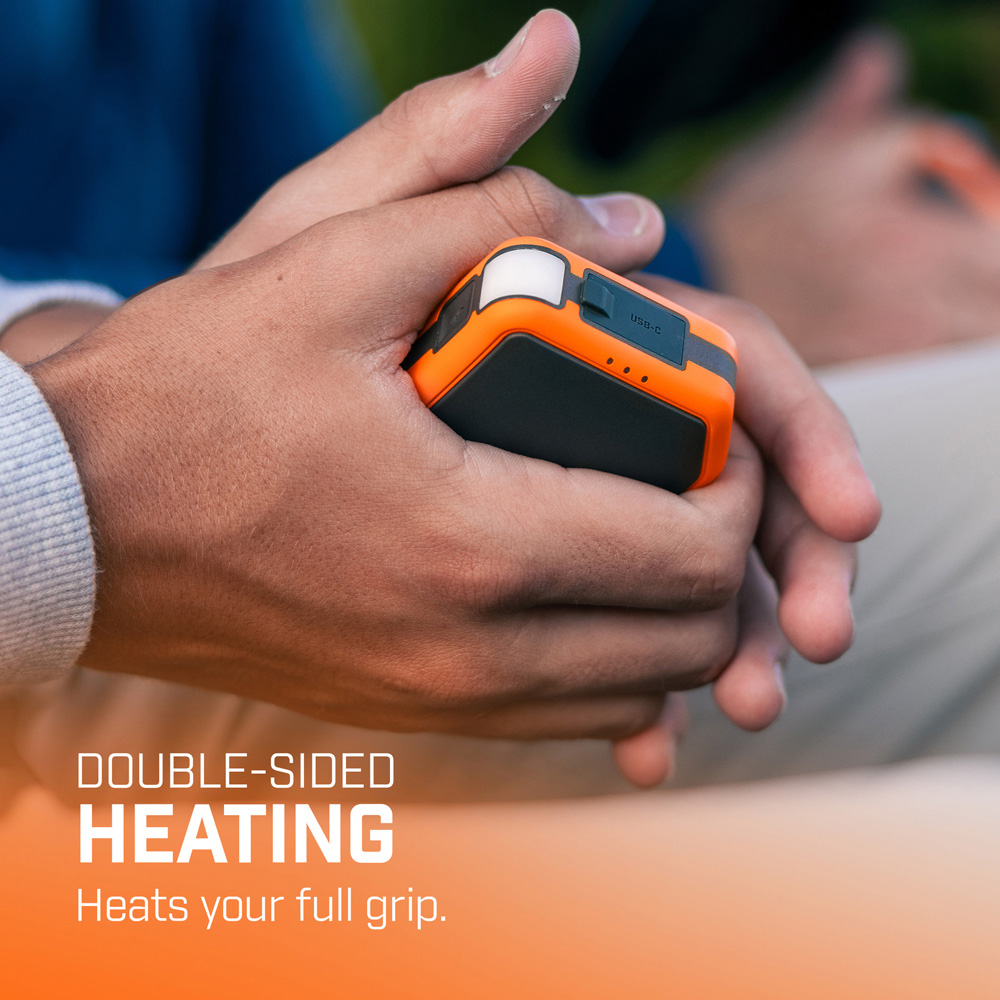 Thaw 10K Rechargeable Compact Hand Warmer with Flashlight and 10000mAh Power Bank Image 4