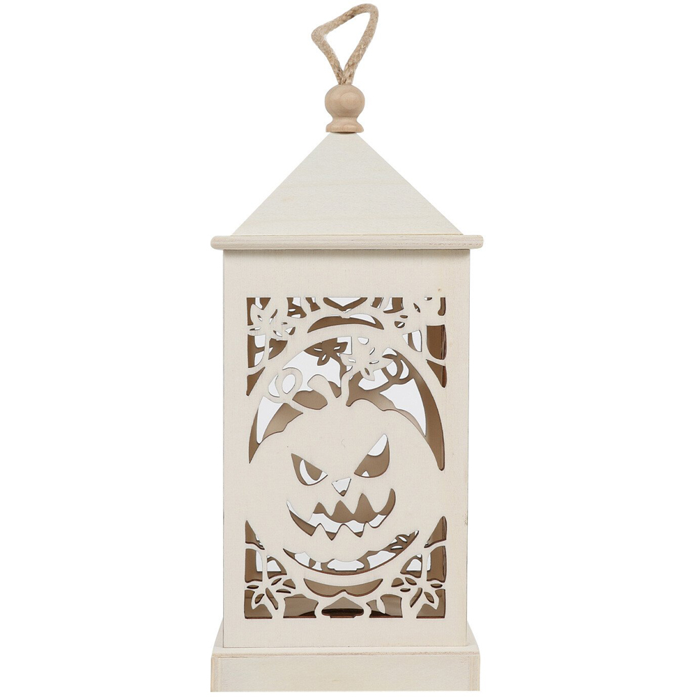 Paint Your Own Wooden Halloween Lantern Image 2