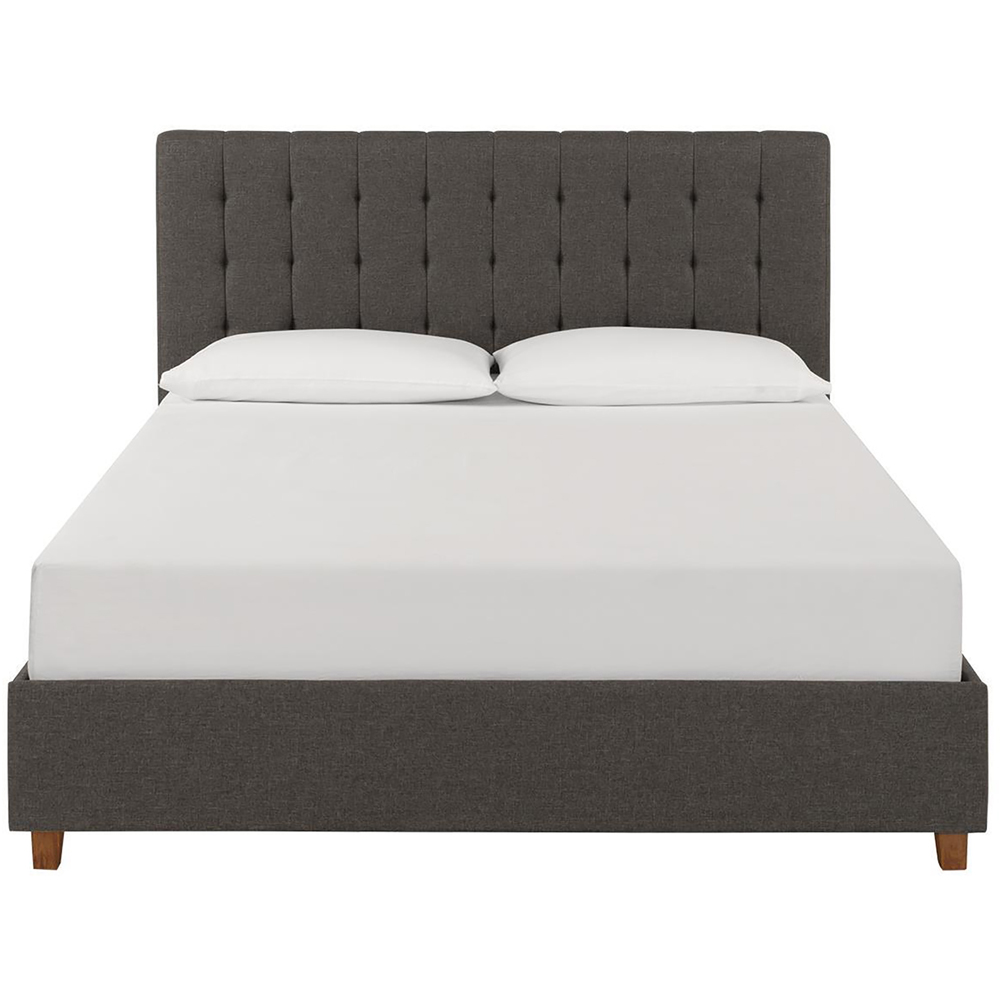 Dorel Emily Double Linen Upholstered Bed Image 4