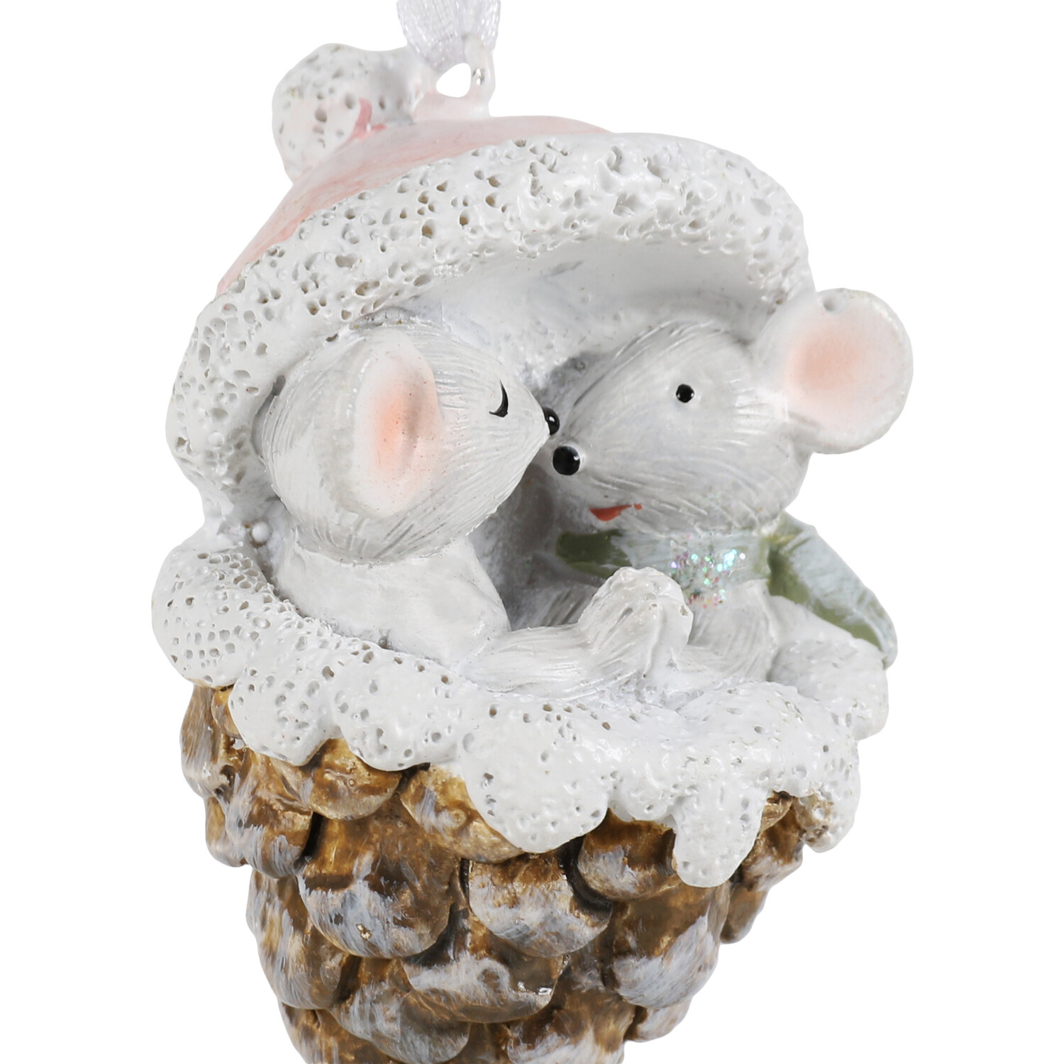 Cosy Mice Hanging Decoration Image 3