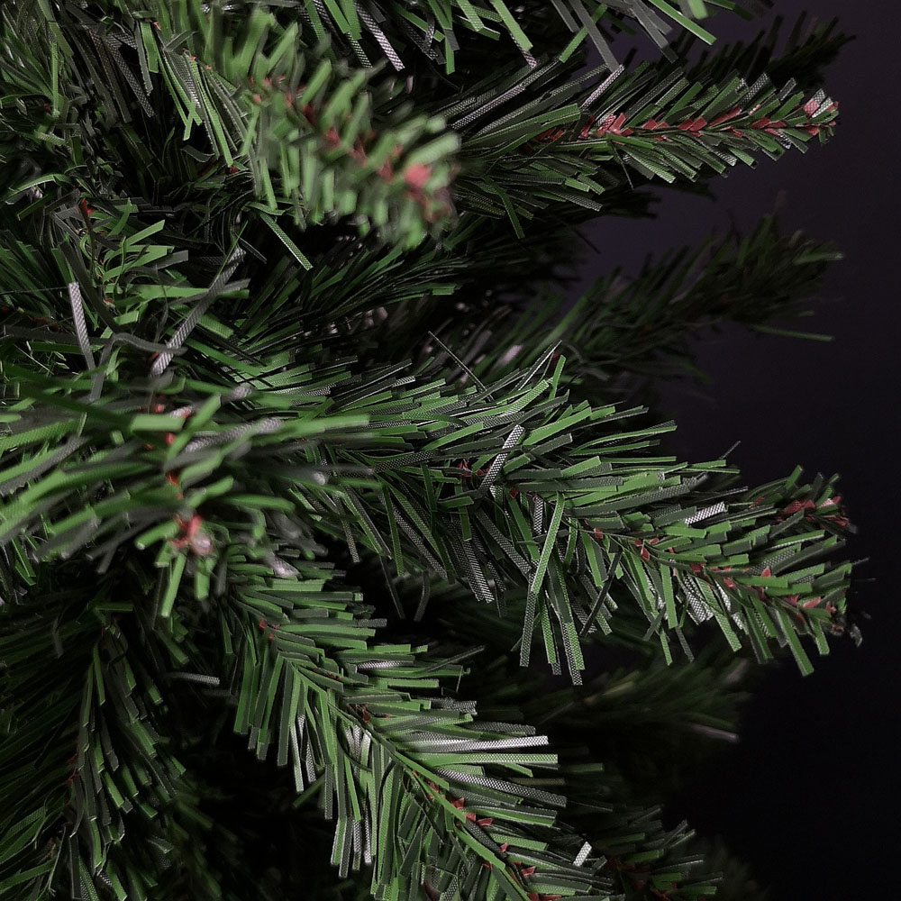 Samuel Alexander Green Plain Pencil Slim Artificial Christmas Tree 5ft Image 3