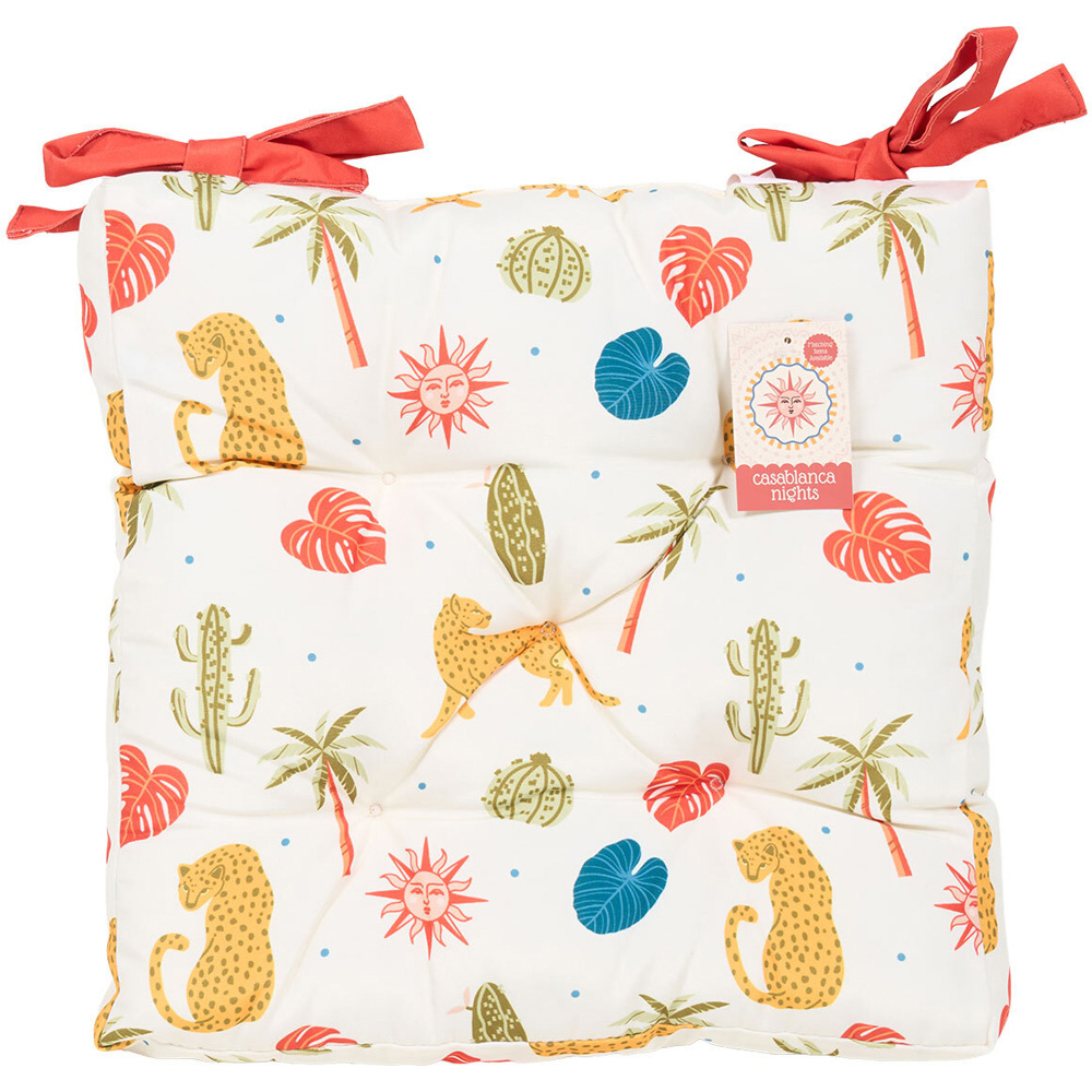 Casablanca Nights Outdoor Seat Pad Image 1