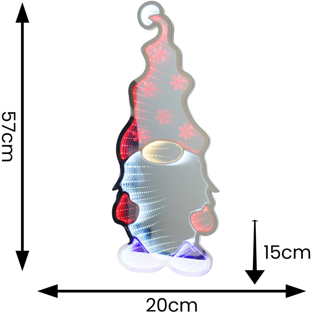 ValueLights Gareth Gonk Infinity Style LED Christmas Decoration Image 5