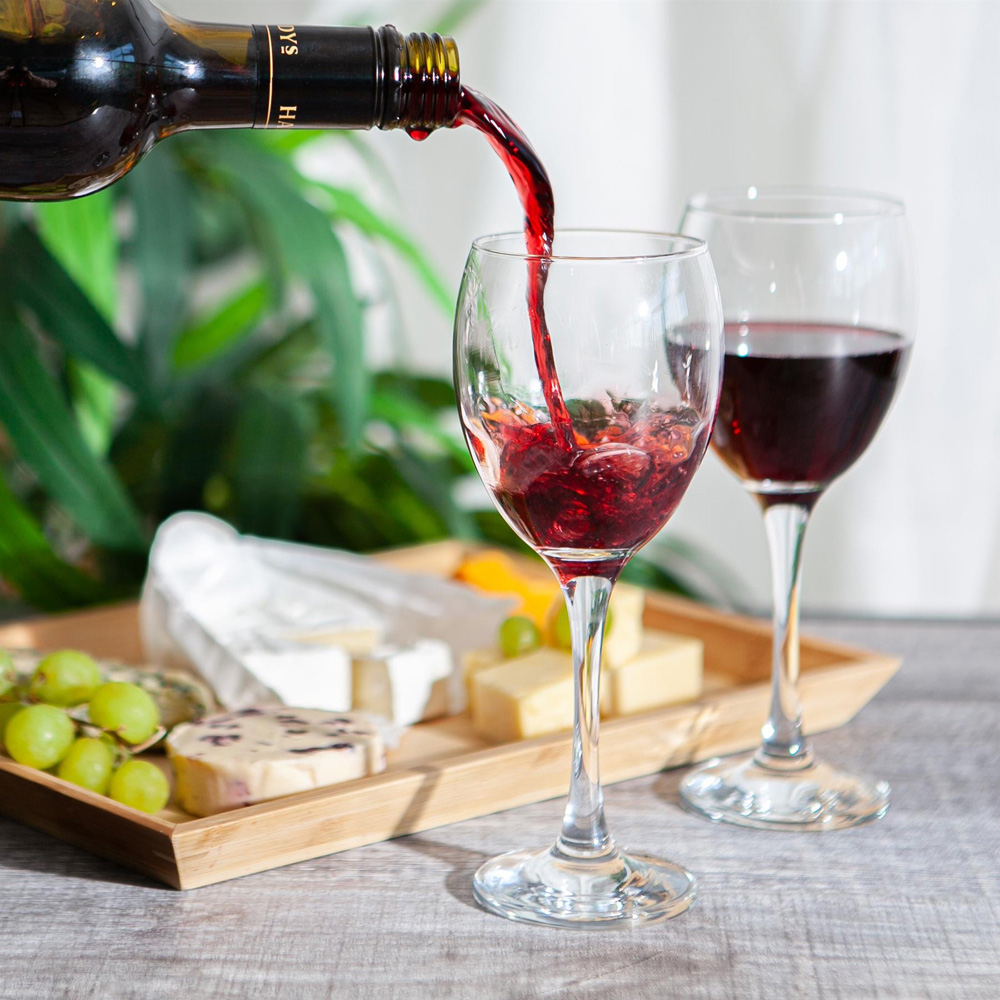 LAV Venue 12 Piece Clear Stemware Glass Set Image 4