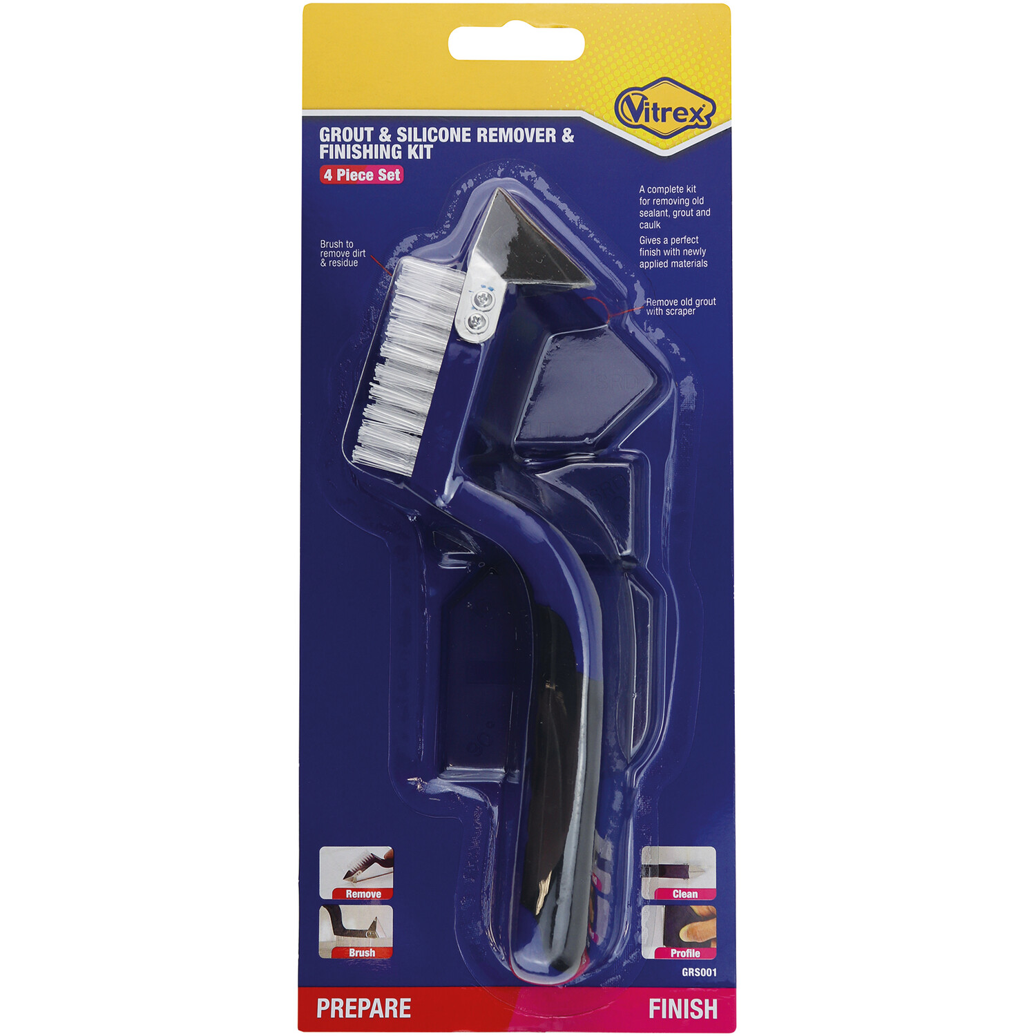 Grout and Silicone Remover and Finishing Kit Image 1