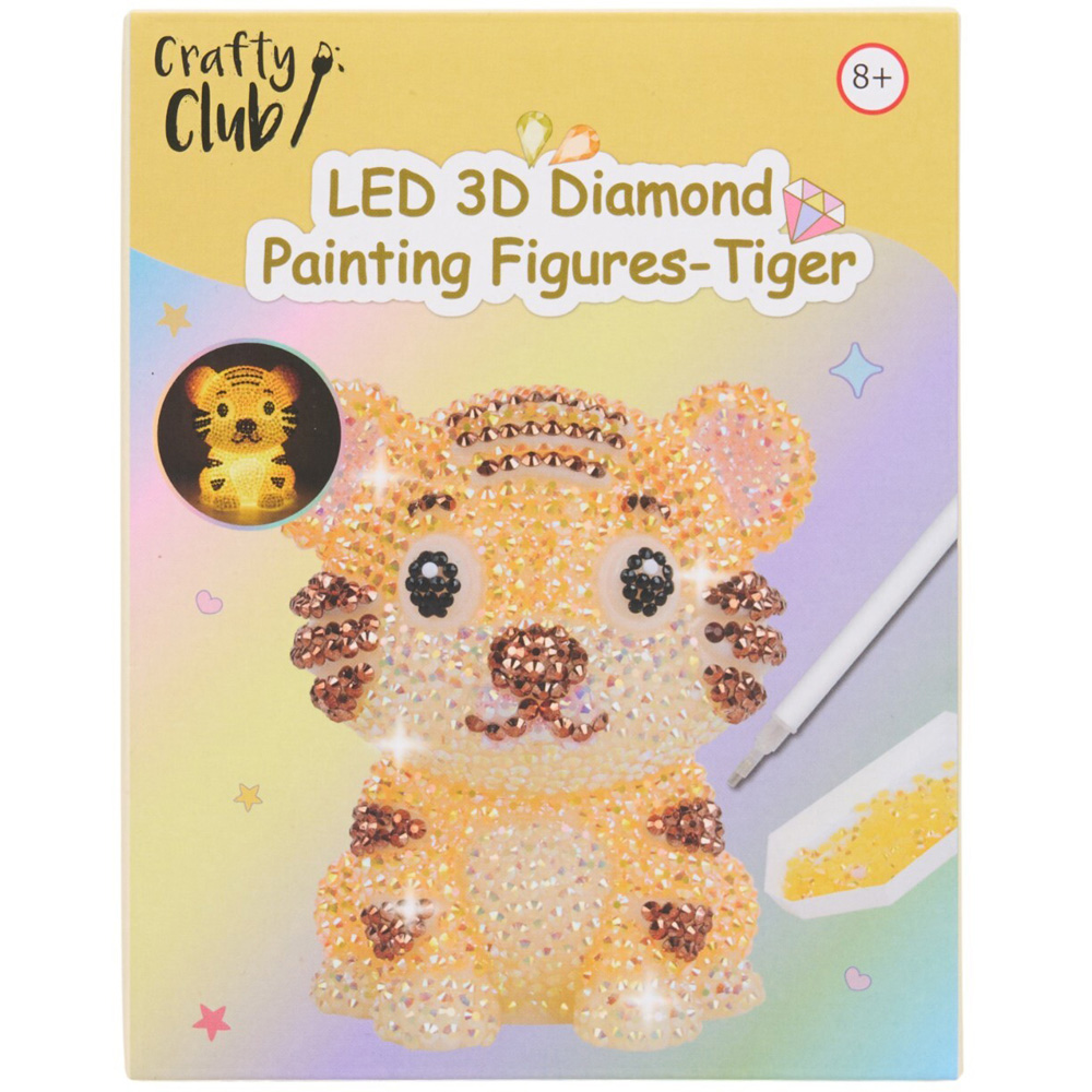 LED 3D Diamond Painting Figure Kit Image 2