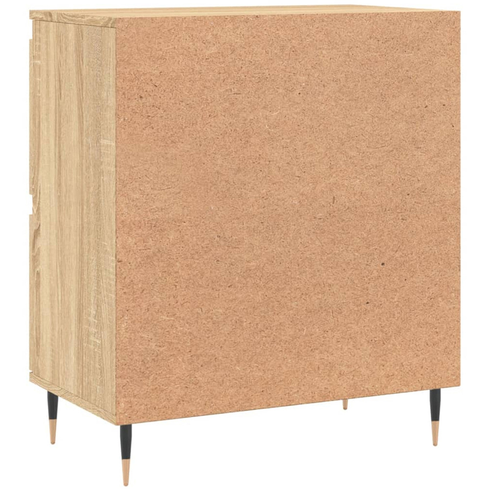 vidaXL 4 Door Sonoma Oak Sideboard Image 8