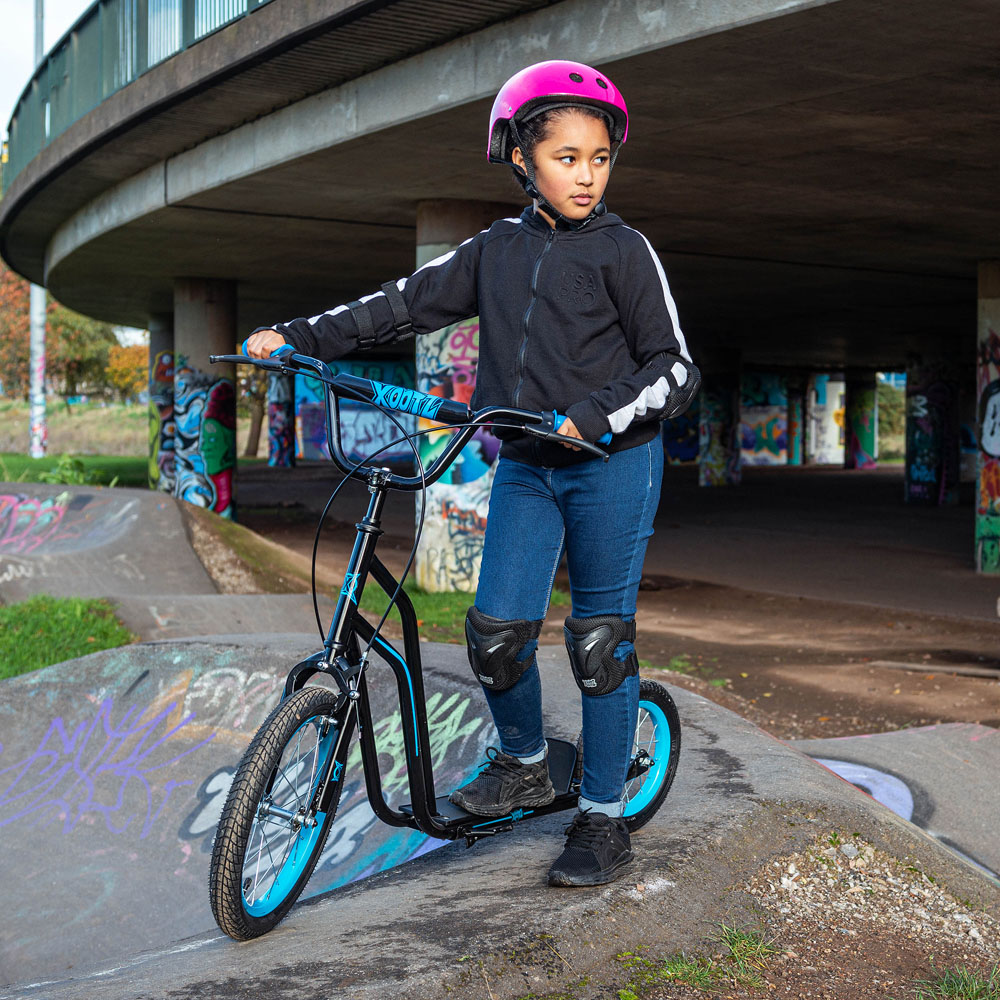 Xootz BMX Scooter Blue Image 2