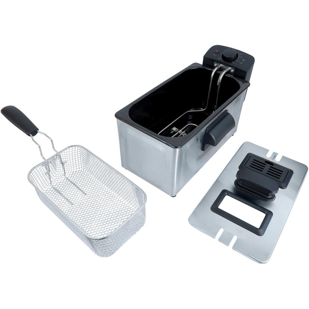 Igenix Stainless Steel 3L Deep Fryer 1800W Image 3