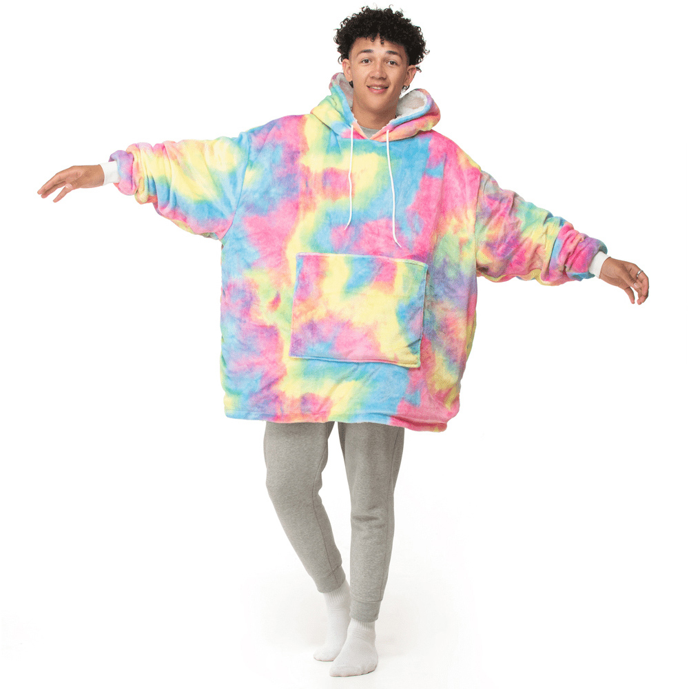 Velosso Rainbow Hoodie Oversize Multicolour Image 3